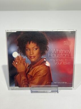 🤯5 for $20🤯 Whitney Houston “My Love Is Your Love” CD Single [R&B Pop Remix]